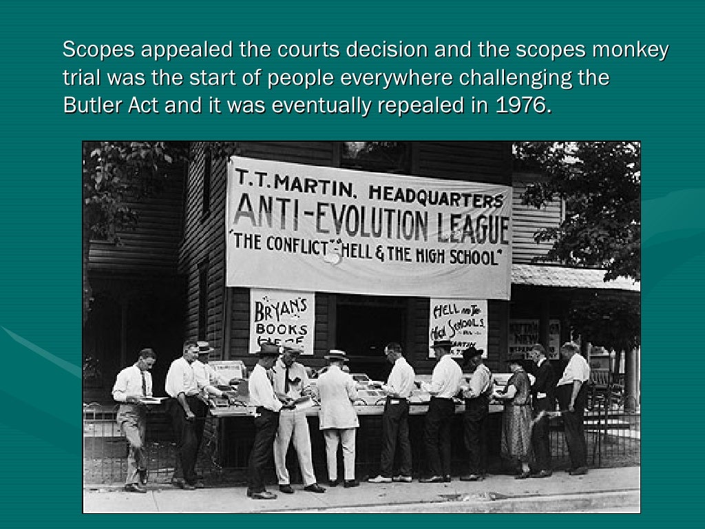 Scopes Monkey Trial