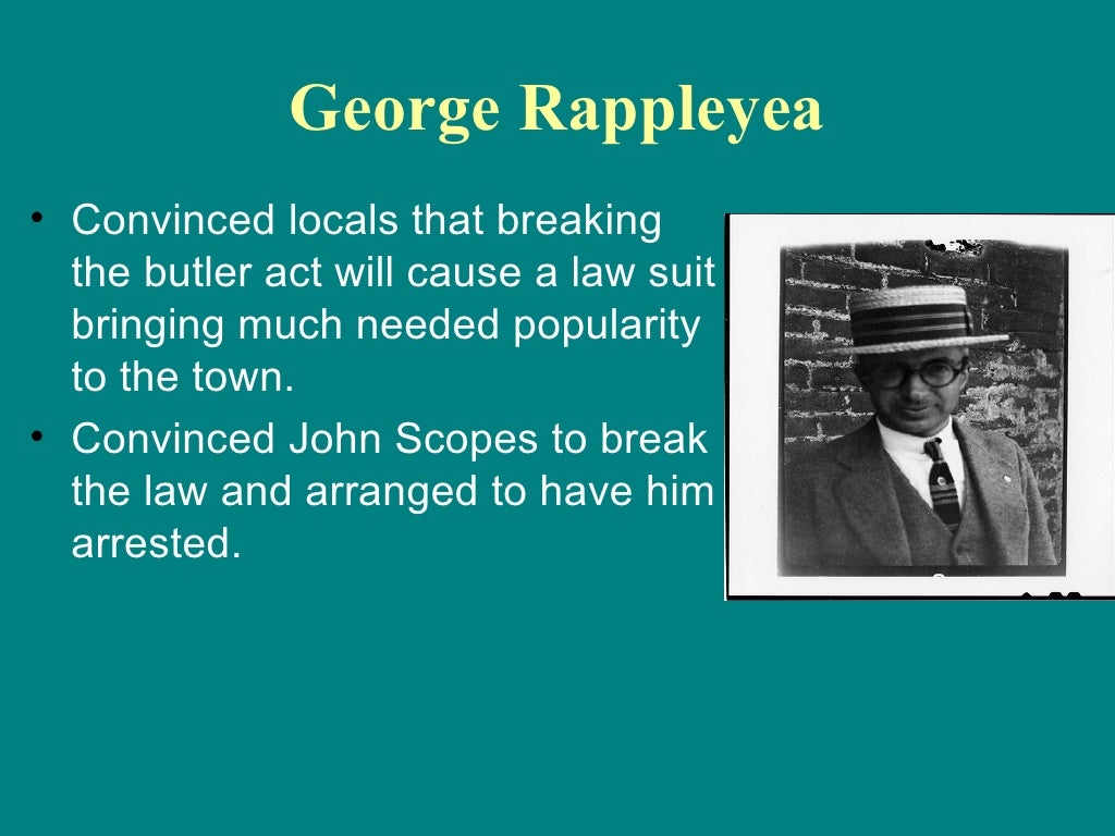 Scopes Monkey Trial