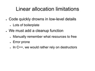 Stack Allocation C Scope Stack Allocation | PPTX