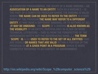 Scoping Tips and Tricks | PPT