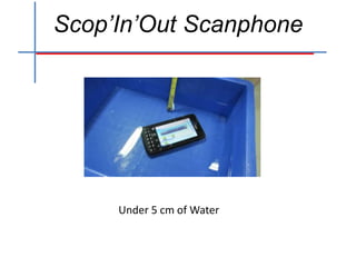 Scanphone Scop’in’out scanphone | PPTX