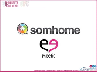 Master Distribution & Relation client © Université Paris-Dauphine, 2013-2014
SC OPSoncepts	
  	
  
de vente
 