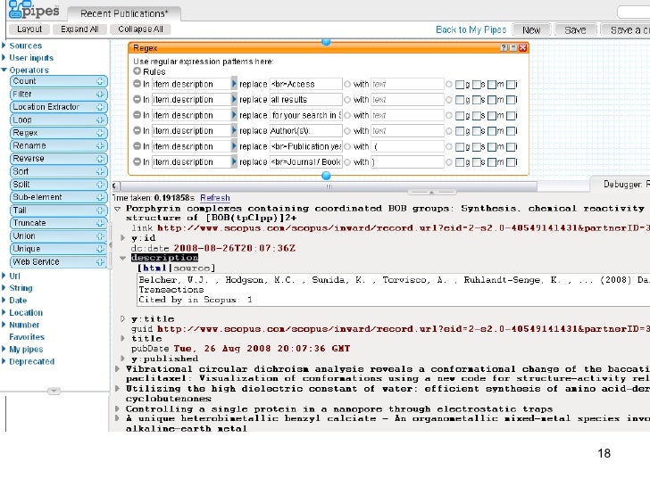 Creating Faculty Publication Lists from Scopus RSS Feeds