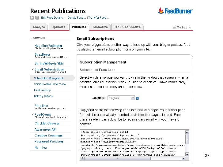 Creating Faculty Publication Lists from Scopus RSS Feeds