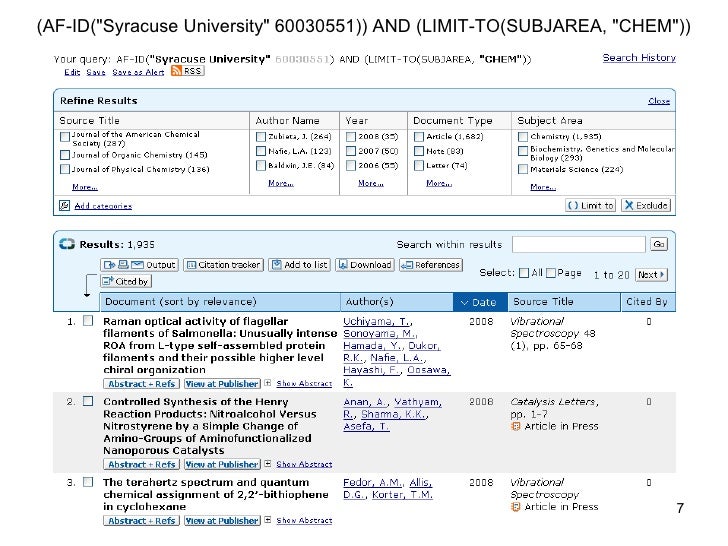 Creating Faculty Publication Lists from Scopus RSS Feeds