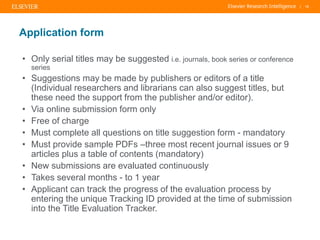 Scopus Book Chapter Format Scopus Indexing Criteria for Journal Publication Processes | PDF