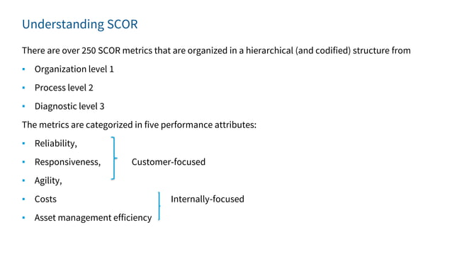 Supply Chain Operations Reference Model | PPTX | Logistics | Business