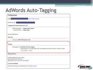AdWords Auto-Tagging
 