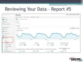 Reviewing Your Data – Report #5
 