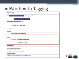 AdWords Auto-Tagging

 