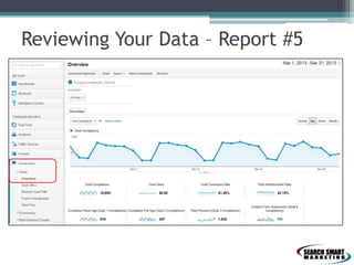 Reviewing Your Data – Report #5

 
