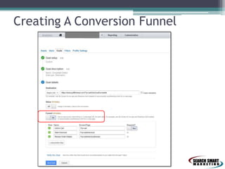 Creating A Conversion Funnel

 