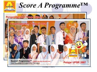 Score A Programme™  1 012-5662117 (ADY) 