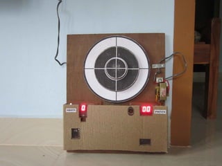 My project work-Digital score board for shooting
