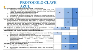 PROTOCOLO CLAVE
AZUL
 