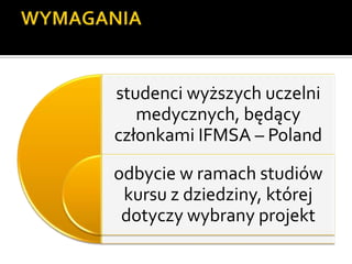 WYMAGANIA