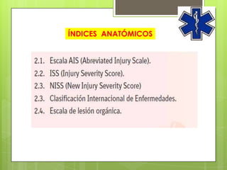 ÍNDICES ANATÓMICOS
 