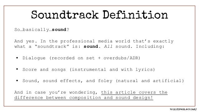 Score vs Soundtrack – What&#39;s The Difference?