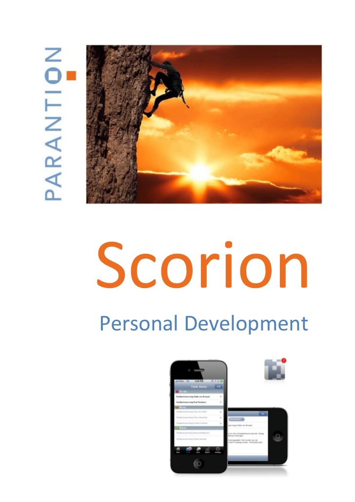 Scorion portfolio, een overzicht 2012