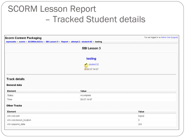 Scorm Moodle Example Uploading Scorm Modules Into Moodle – HWDYNP