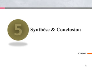 SCROM
46
Synthèse & Conclusion
5
 