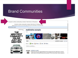 Brand Communities
 