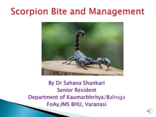 By Dr Sahana Shankari
Senior Resident
Department of Kaumarbhritya/Balroga
FoAy,IMS BHU, Varanasi
 