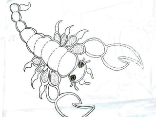 The Scorpion Embroidery
