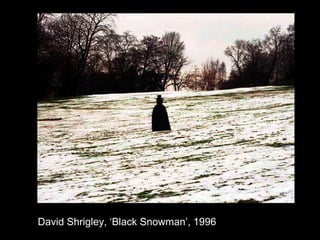 David Shrigley, ‘Black Snowman’, 1996 