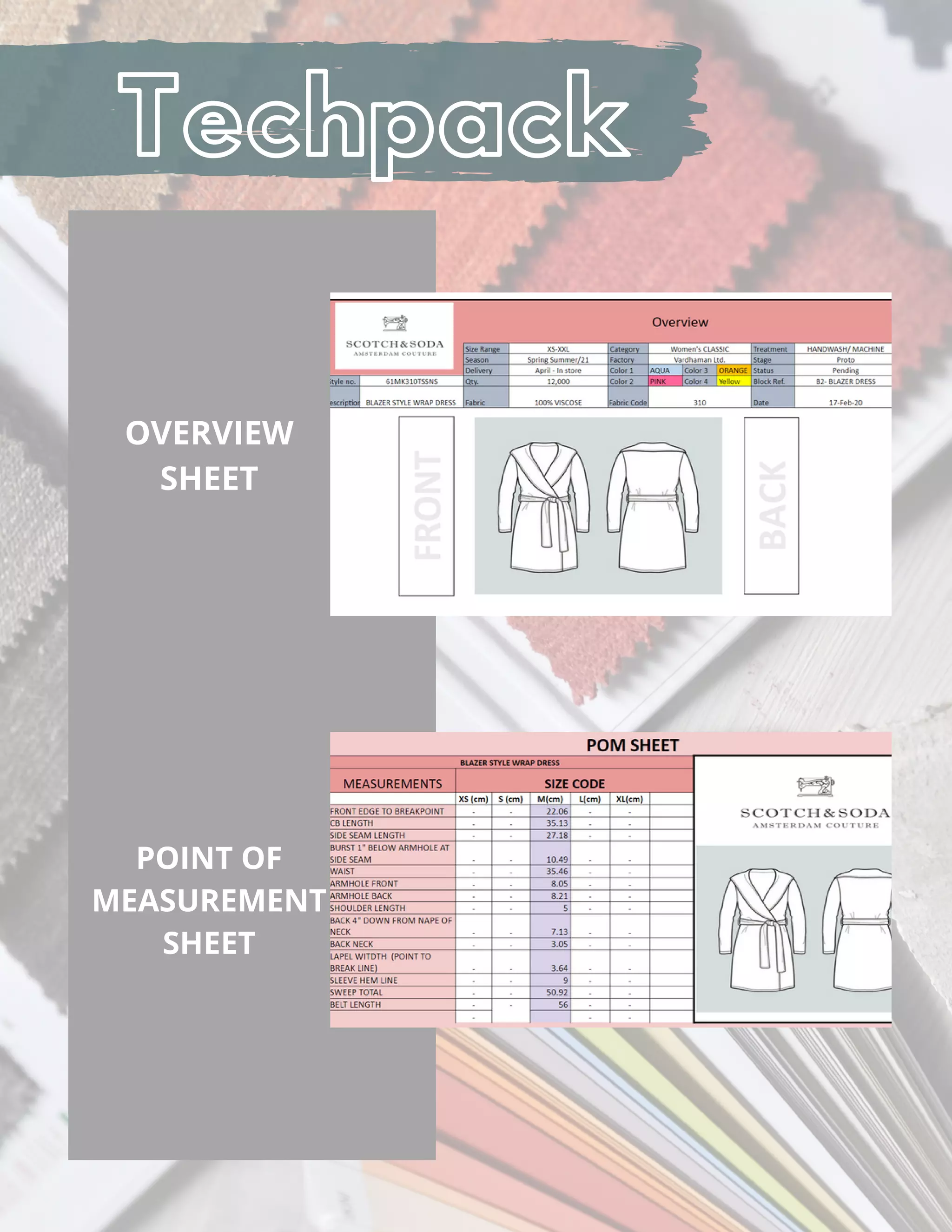 Techpack
OVERVIEW
SHEET 
POINT OF
MEASUREMENT
SHEET
 