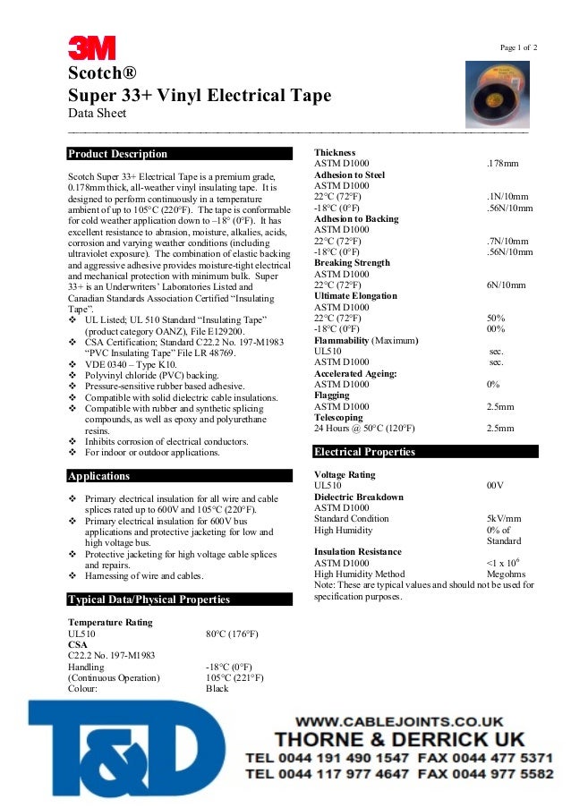 3M Scotch Super 33+ Electrical Tape 3M PVC Insulation Tapes