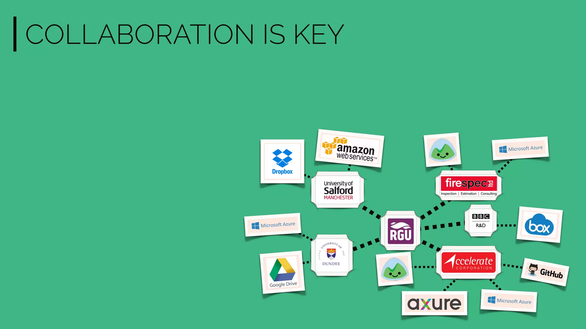 COLLABORATION IS KEY
 