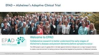 The AnalytiXagility Platform is built and maintained by Aridhia Informatics Ltd.Copyright © Aridhia Informatics Ltd. 148
EPAD – Alzheimer's Adaptive Clinical Trial
 