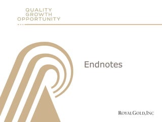 Endnotes
 