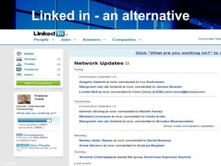 Linked in - an alternative 06/08/09 High-Stake Interventions. 