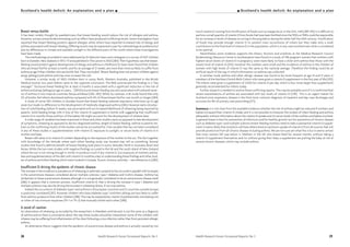 28 Health Research Forum Occasional Reports: No 3 Health Research Forum Occasional Reports: No 3 29
much vitamin D coming from fortification of foods such as margarine or, in the USA, milk [289-291]. It is difficult to
see how a small quantity of vitamin D from foods that have been fortified since the 1930s or 1940s could be responsible
for an increase in levels of disease occurring in the population during the latter half the 20th century. Fortification
of foods may provide enough vitamin D to prevent most occurrences of rickets but they make only a small
contribution to the final level of vitamin D in the population, which is in any case nowhere near what is considered
to be optimal.
Nevertheless some evidence supports the theory. Doctors and scientists at the Medical Research Council
Epidemiology Resource Centre in Southampton have found in a study of 596 pregnant women that mothers with
highest serum levels of vitamin D in pregnancy were more likely to have a child with asthma than those with the
lowest level of vitamin D [292]. However the numbers were small and the incidence of asthma in the children of
women with high levels of vitamin D was the same as the national average. Therefore the finding could be an
artificial result of the way in which information on asthma was collected.
In another study asthma and other allergic disease was found to be more frequent at age 14 and 31 years in
members of the Northern Finnish Birth Cohort who were given a vitamin D supplement in the first year of life [293].
The infants were given a supplement of 2,000 IUs vitamin D per day, which is four times larger than supplements
generally recommended for infants today.
Further research is needed to resolve these conflicting reports. This may be available soon if it is confirmed that
severe exacerbations of asthma are associated with low levels of vitamin D [278]. This is an urgent matter for
Scotland since respiratory disease is the third most common diagnosis of inpatient and day-case discharges and
accounts for 8% of primary care prescribing [271].
Summary: It is not clear from the available evidence whether the risk of asthma might be reduced if mothers and
babies increased their vitamin D intake; and it is not possible to interpret the studies of infant feeding and asthma
adequately without information about the vitamin D uptake and/or serum levels of the mothers and babies involved.
In general breast is best for prevention of infections and for healthy growth, but for prevention of chronic disease
such as diabetes type 1 and multiple sclerosis breast-feeding mothers need to take a substantial vitamin D supple-
ment. It seems likely that evolution will have determined an optimum uptake of vitamin D from all sources that will
provide protection from all chronic disease including asthma. We are not sure yet what this is but it seems certain
that most women fall way below it. Mothers in the UK who breast-feed for several months without taking a
vitamin D supplement themselves and/or without giving their baby a supplement are putting the baby at risk of
several chronic diseases, which may include asthma.
I Scotland’s health deficit: An explanation and a plan
Breast versus bottle
It has been widely thought by paediatricians that breast-feeding would reduce the risk of allergies and asthma.
However, surveys aimed at demonstrating such an effect have produced conflicting results. Some investigators have
reported that breast-feeding protects against allergies while others have reported increased risks of allergy and
asthma associated with breast-feeding. Differing results may be explained in part by methodological problems but
also by differences in climate and available sunlight in the different parts of the world where these investigations
have been made.
The methodological problems were addressed by Dr Malcolm Sears and colleagues in a survey of 1037 children
born in Dunedin, New Zealand, in 1972/73 and published in The Lancet in 2002 [280]. Their hypothesis was that breast-
feeding would protect against development of allergy and asthma in childhood. Dr Sears team found that children
who are breast fed for at least a month, and for an average of 21 weeks, are more than twice as likely to suffer from
asthma at age 9 than children who are bottle-fed. They concluded: “Breast-feeding does not protect children against
atopy [allergy] and asthma and may even increase the risk”.
However, a similar study of 2602 children born in sunny Perth, Western Australia, published in the British
Medical Journal two years before came to the opposite conclusion. The BMJ summarised the findings in a “key
message”: “Exclusive breast feeding for at least 4 months is associated with a significant reduction in the risk of
asthma and atopy [allergy] at age six years…” [281] Exclusive breast-feeding was also associated with reduced sever-
ity of asthma in two tropical countries: Kenya and Brazil [282, 283]. While, by contrast, a UK study found that only
2% of bottle-fed infants developed asthma compared with 4% of those breast-fed for one month or longer [284].
A study of some 500 children in Dundee found that breast feeding reduced respiratory infections up to age
seven but made no difference to the development of medically diagnosed asthma [285]. However early introduc-
tion of solid feeding, before 15 weeks, was associated with an increased likelihood of wheezing being reported by
parents. Solid feeding brings with it loss of the vitamin D supplement in bottle milk suggesting that insufficient
vitamin D in months three and four of the babies life might account for the development of wheeze later.
A wide range of variables has been examined in these and other studies: early as opposed to late development
of symptoms, wheezing as opposed to doctor diagnosed asthma, length of breast feeding, asthma in parents etc.
Even so the conflicting results of the studies cannot be accounted for. One variable that has not been considered
in any of these studies is supplementation with vitamin D, exposure to sunlight, or serum levels of vitamin D in
mother and baby.
Breast milk varies in its vitamin D content depending on the exposure of the mother to the sun. This fact together
with knowledge of the latitude where each infant feeding study was located may tell us something. Several
studies that found a definite benefit of breast-feeding took place in sunny latitudes: Perth in Australia, Brazil and
Kenya. While the two main studies with negative findings occurred in the UK and the south island of New Zealand
where the sun is not strong enough in winter to produce much if any vitamin D. Sun exposure of mothers and ba-
bies and supplementation of the diet with vitamin D could be a key to understanding these findings and other stud-
ies of asthma and infant feeding which were located in Canada, Tucson, Arizona, and Italy – see references in [280].
Insufficient D driving the epidemic of chronic disease
Theincreaseintheincidenceorprevalenceofwheezingorasthmaticsymptomshasoccurredinparallelwithincreases
in the autoimmune diseases considered above: multiple sclerosis, type 1 diabetes and Crohn’s disease. Asthma has
similarities to these autoimmune diseases although it is not generally considered to be an autoimmune disease itself
[286]. It appears that a common process, insufficient vitamin D, that is driving the increase in type 1 diabetes and
multiple sclerosis may also be driving the increase in wheezing illness, if not true asthma.
Indeed the occurrence of diabetes type 1 and asthma in 16 European countries and 12 countries outside Europe
is positively correlated [287]. However children who have diabetes type 1 and their siblings are less likely to suffer
from asthma symptoms than other children [288]. This may be explained by vitamin D preferentially stimulating one
or other of two immune responses (Th-1 or Th-2) that mutually inhibit each other [288].
A word of caution
An observation of wheezing, as recorded by the researchers in Aberdeen and Harvard, is not the same as a diagnosis
of asthma and so there is uncertainty about the way these studies should be interpreted. Some of the children with
wheezemaybesufferingfrominflammationofthechestfollowingavirusinfectionratherthanfrompersistentallergic
asthma.
An alternative theory suggests that the epidemic of autoimmune disease and asthma is actually caused by too
Scotland’s health deficit: An explanation and a plan I
 