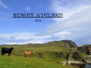 REMOTE SCOTLAND
2016
 