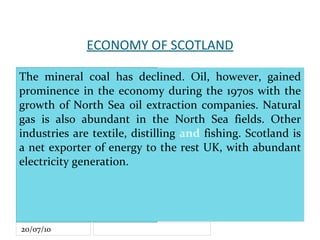 The Forth, The Tay, The Tweed. Freshwater Lochs: Loch Ness, Loch Lomond, Loch Morar, Loch Tay and so on. 