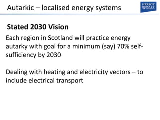 Scotland's Autarkic Vision