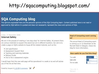 http://sqacomputing.blogspot.com/
 