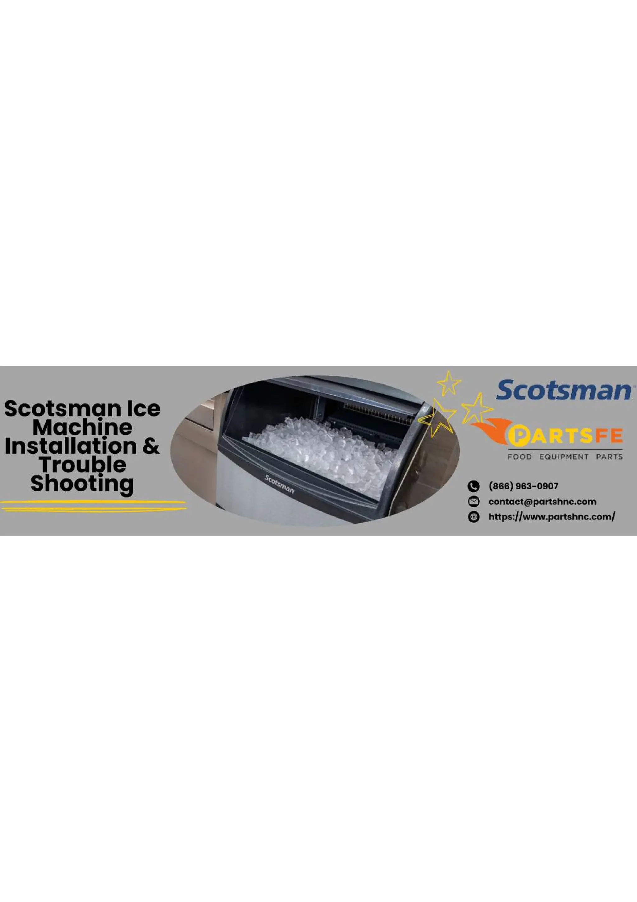 Scotsman Ice Machine Installing and Troubleshooting Guide.pdf