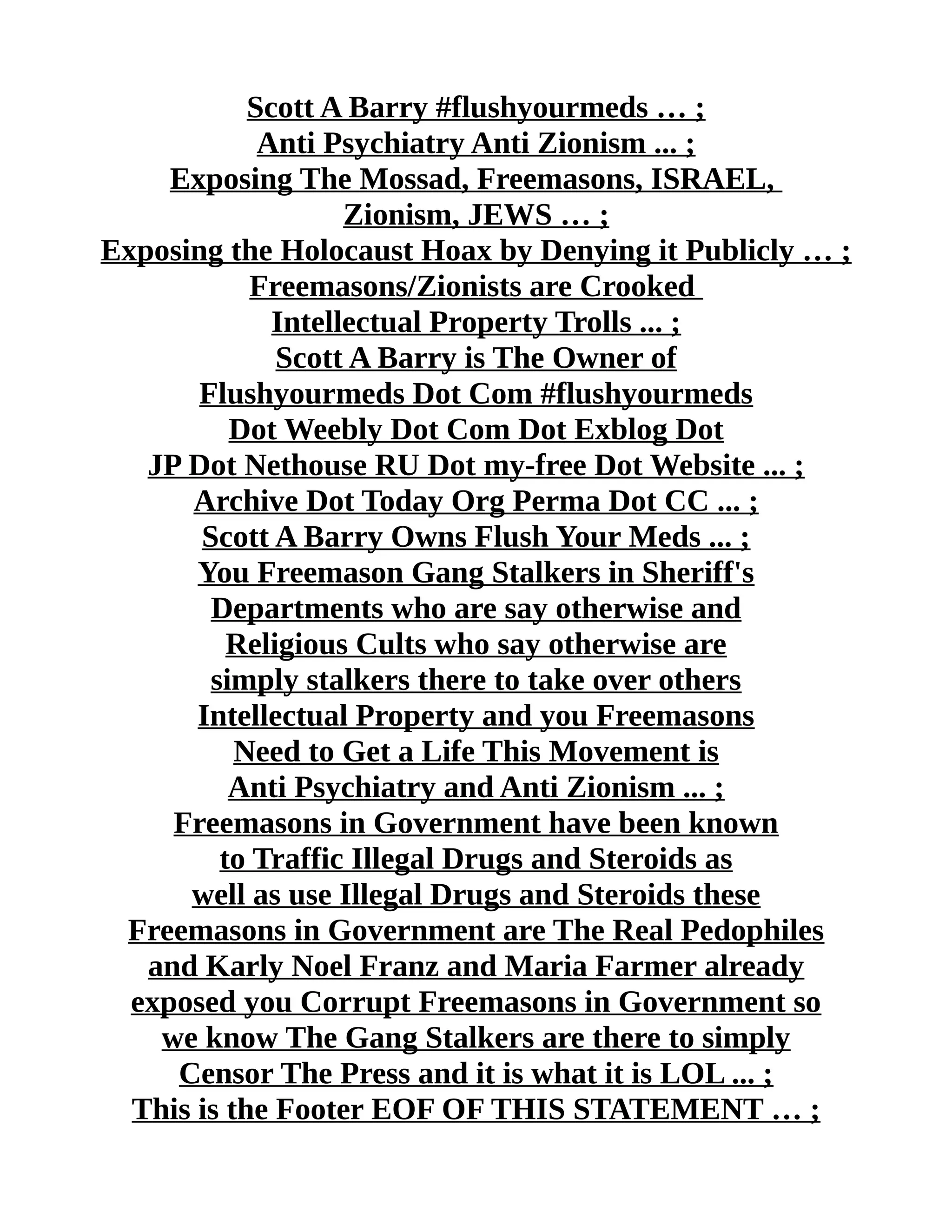 Scott alan barry flushyourmeds pdf