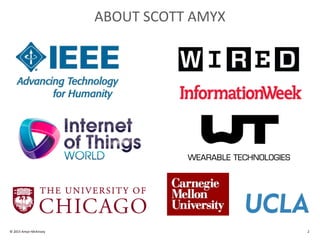 © 2015 Amyx+McKinsey 2
ABOUT SCOTT AMYX
 