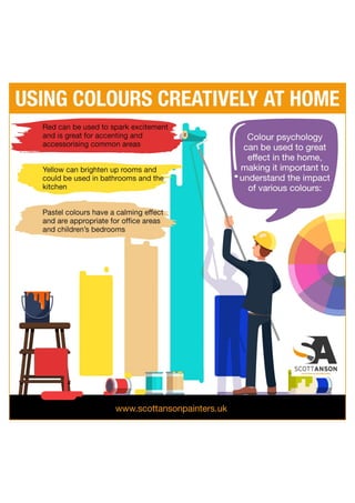 Using Colours Creatively at Home