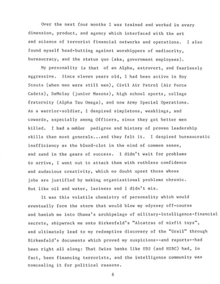 Scott Bennett - Shell Game - Whistleblowing Report