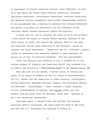 Scott Bennett - Shell Game - Whistleblowing Report