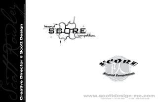 Font Name: Diamond


                                                                                                                                                                                                                                                RE
                                                                                                                                                                                                                                              CORE
Scott Rowley                               All logos of companies are registered trademarks of their respective holders. Some samples are property of previous agencies that Scott Rowley was employed, see website for more information.
                                                                                                                                                                                                                                              C
                                                                                                                                                                                                                                            S
                                                                                                                                                                                                                                            S
        Font Name: Diamond Italic
        Creative Director @ Scott Design




        Font Name: Machine
        SCORE
        score
        BEYOND COMPETITION
        beyond competition
                                                                                                                                                                                                                                                          CORE
                                                                                                                                                                                                                                                            ORE
                                                                                                                                                                                                                                                         SC
                                                                                                                                                                                                                                                         S
        Font Name: Trixie




       1-A                                                                                                                                                                                                                                                          ©2006 Scott Design


                                                                                                                                                                                                                                            www.scottdesign-me.com
                                                                                                                                                                                                                                                               OR
                                                                                                                                                                                                                                                               C ORE
                                                                                                                                                                                                                                                                   E
                                                                                                                                                                                                                                                               C
                                                                                                                                                                                                                                            	    Logo	Samples	—	207.625.4993	 ©	1996	-	2006	Scott	Design
 