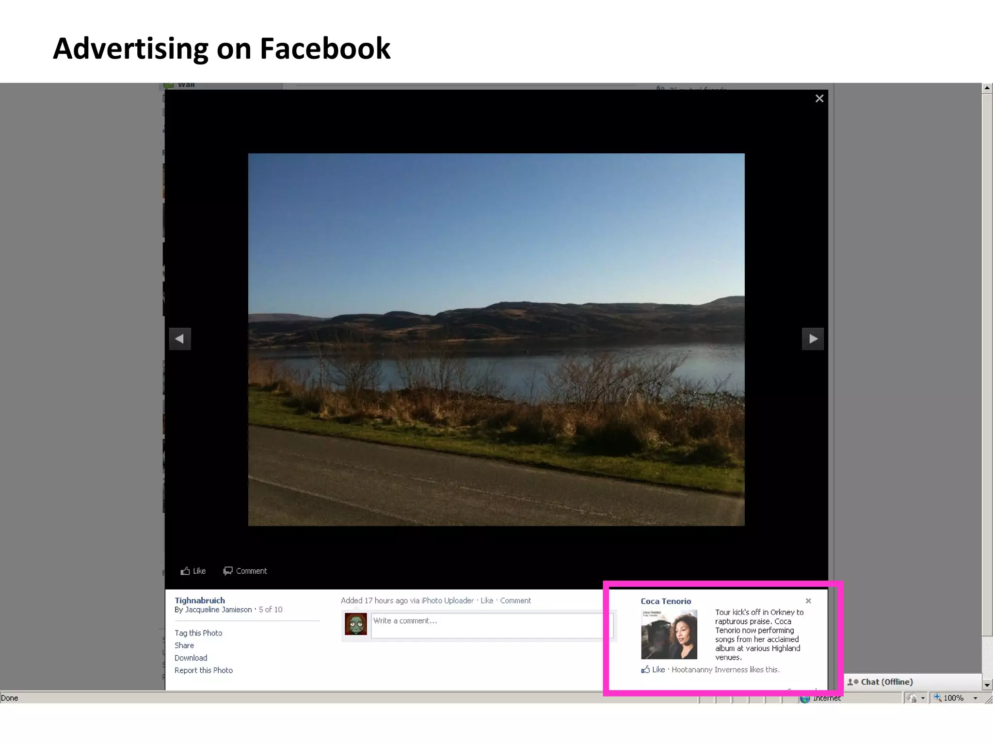 Advertising on Facebook  