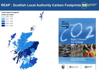 REAP : Scottish Local Authority Carbon Footprints 