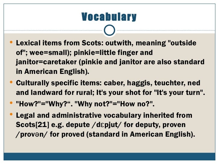 Scottish English
